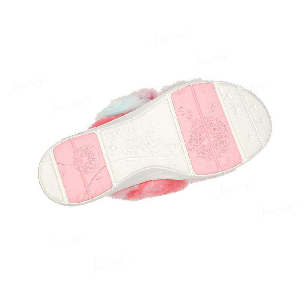 Pantuflas Skechers GO Lounge: Arch Fit Lounge - Excite Mujer Rosas Multicolor | 58030_AR