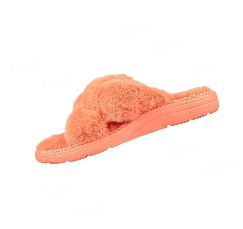 Pantuflas Skechers GO Lounge: Arch Fit Lounge - First Rate Mujer Coral | 5805A_AR