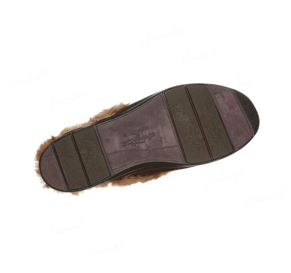 Pantuflas Skechers GO Lounge: Arch Fit Lounge - Restful Mujer Chocolate | 59550_AR