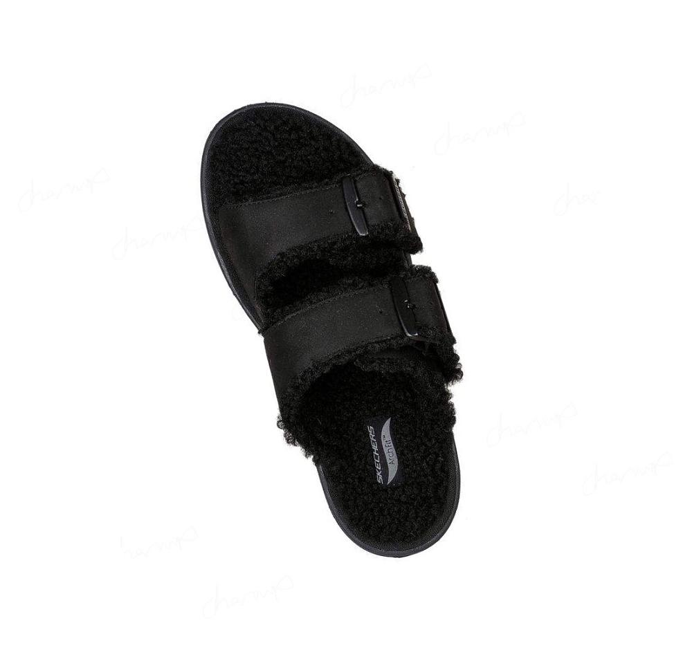 Pantuflas Skechers GO Lounge: Arch Fit Lounge - Adorable Mujer Negras | 5T80L_AR