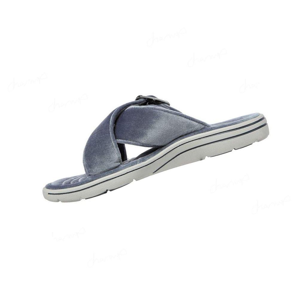 Pantuflas Skechers GO Lounge: Arch Fit Lounge - Lovely Mujer Gris | 5T92R_AR