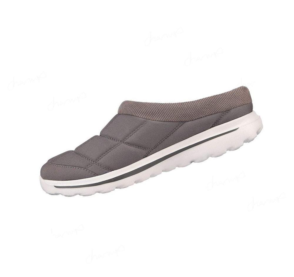 Pantuflas Skechers GO WALK Lounge Hombre Kaki | 6883E_AR