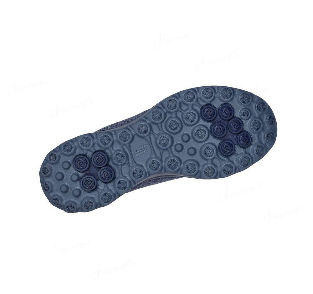 Pantuflas Skechers GO WALK Lounge - Overcast Hombre Azul Marino | 6933D_AR