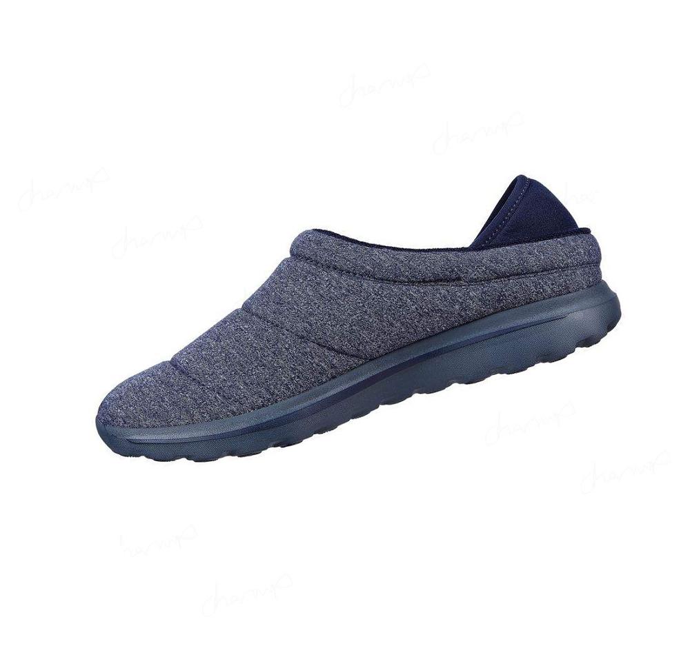 Pantuflas Skechers GO WALK Lounge - Overcast Hombre Azul Marino | 6933D_AR