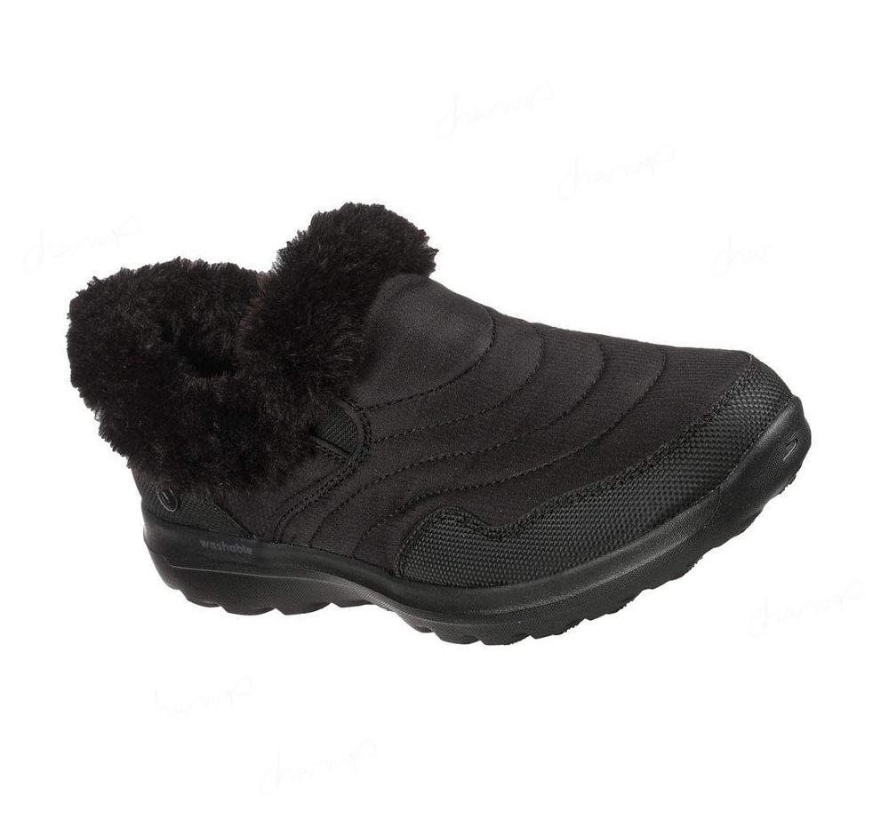 Pantuflas Skechers GO WALK Lounge - Restore Mujer Negras | 6005Q_AR