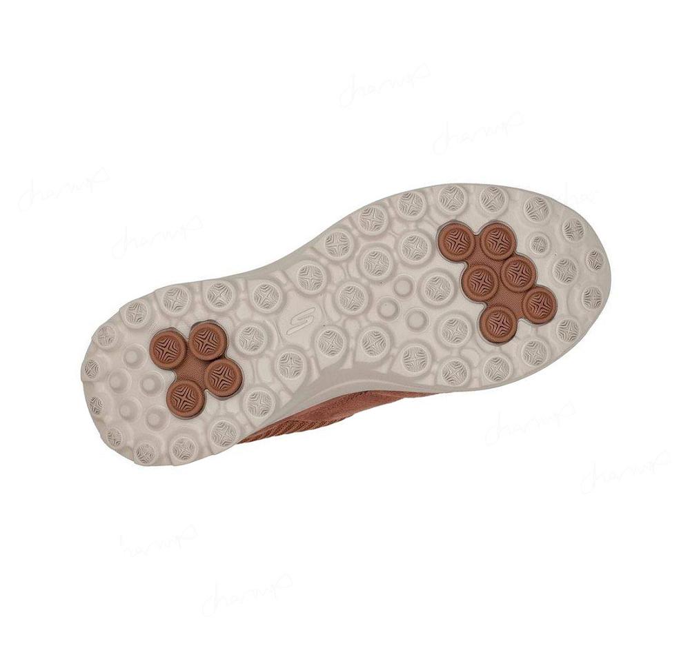 Pantuflas Skechers GOlounge: GOwalk Lounge - Easygoing Mujer Rojas | 59920_AR