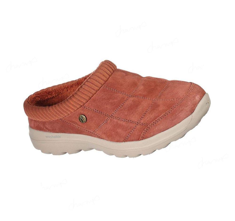 Pantuflas Skechers GOlounge: GOwalk Lounge - Easygoing Mujer Rojas | 59920_AR