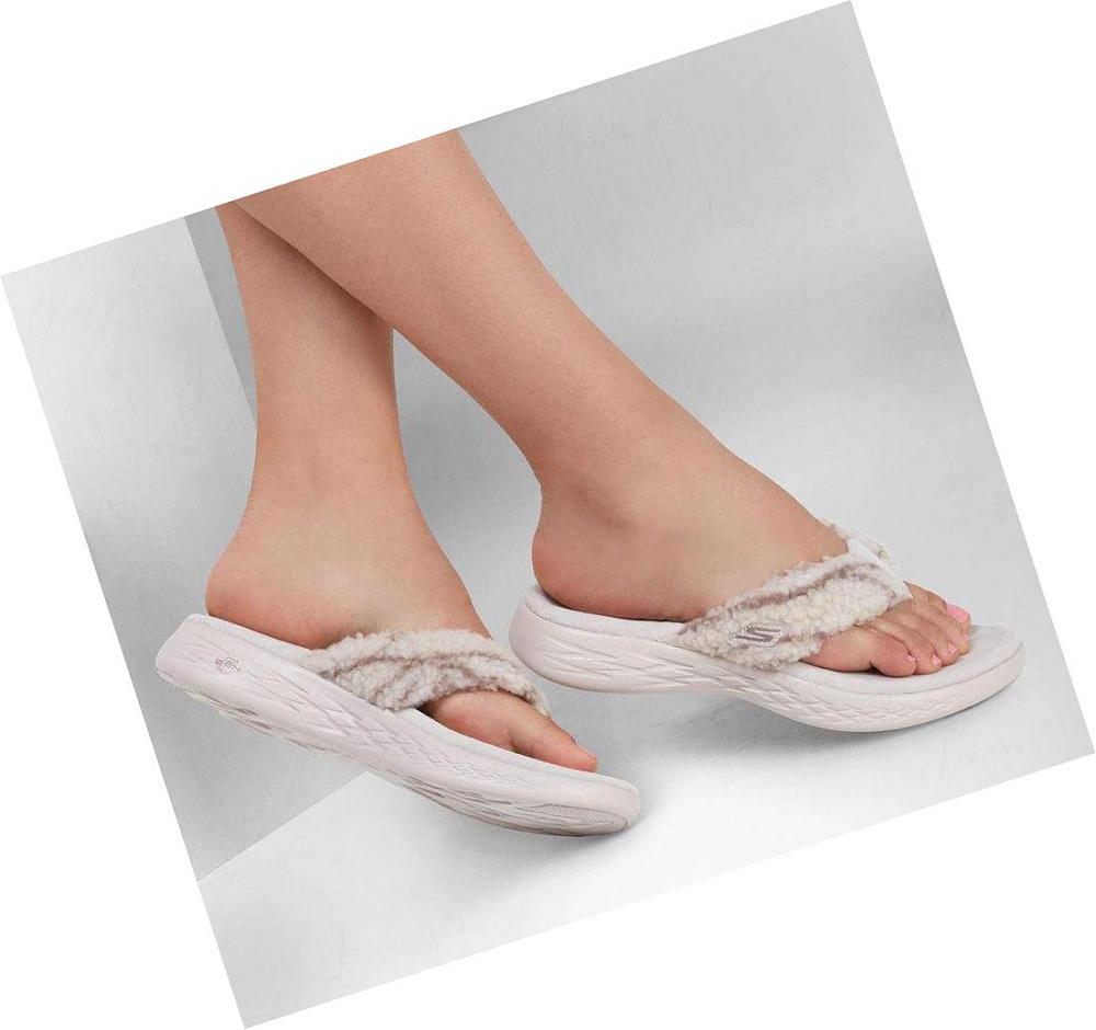 Pantuflas Skechers On-the-GO 600 Lounge - Surreal Mujer Beige | 5T510_AR