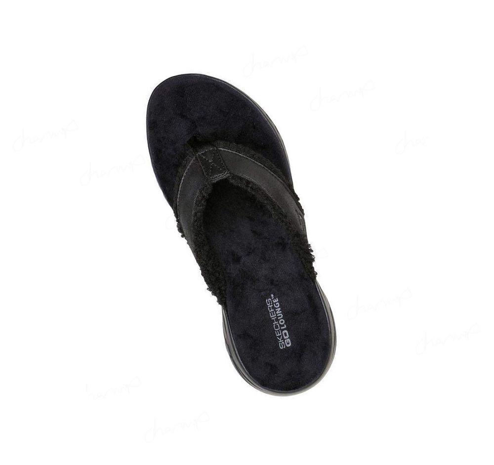 Pantuflas Skechers On-the-GO 600 Lounge - Cozy Love Mujer Negras | 5T55X_AR