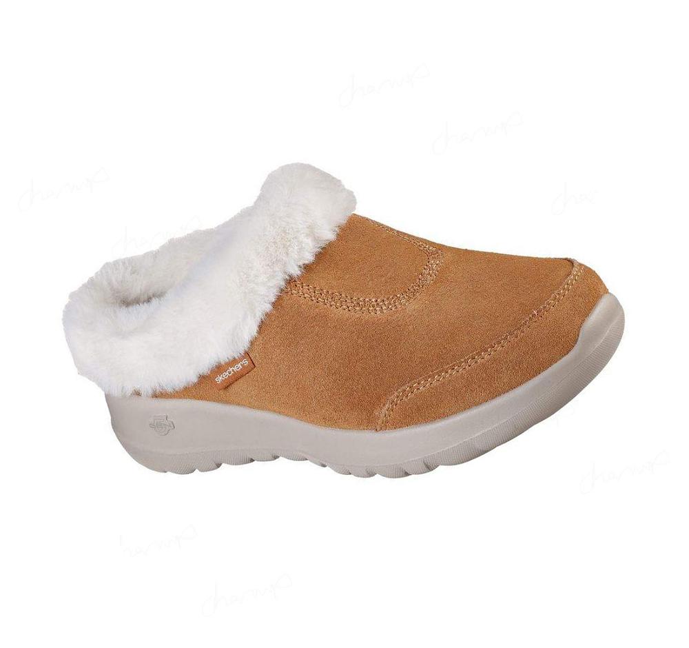 Pantuflas Skechers On-the-GO Joy - Cozy Mujer Marrones | 6030A_AR