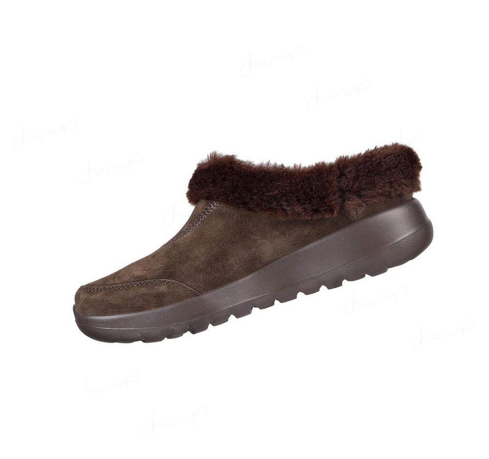 Pantuflas Skechers On-the-GO Joy - Lounge Mujer Chocolate | 6028B_AR