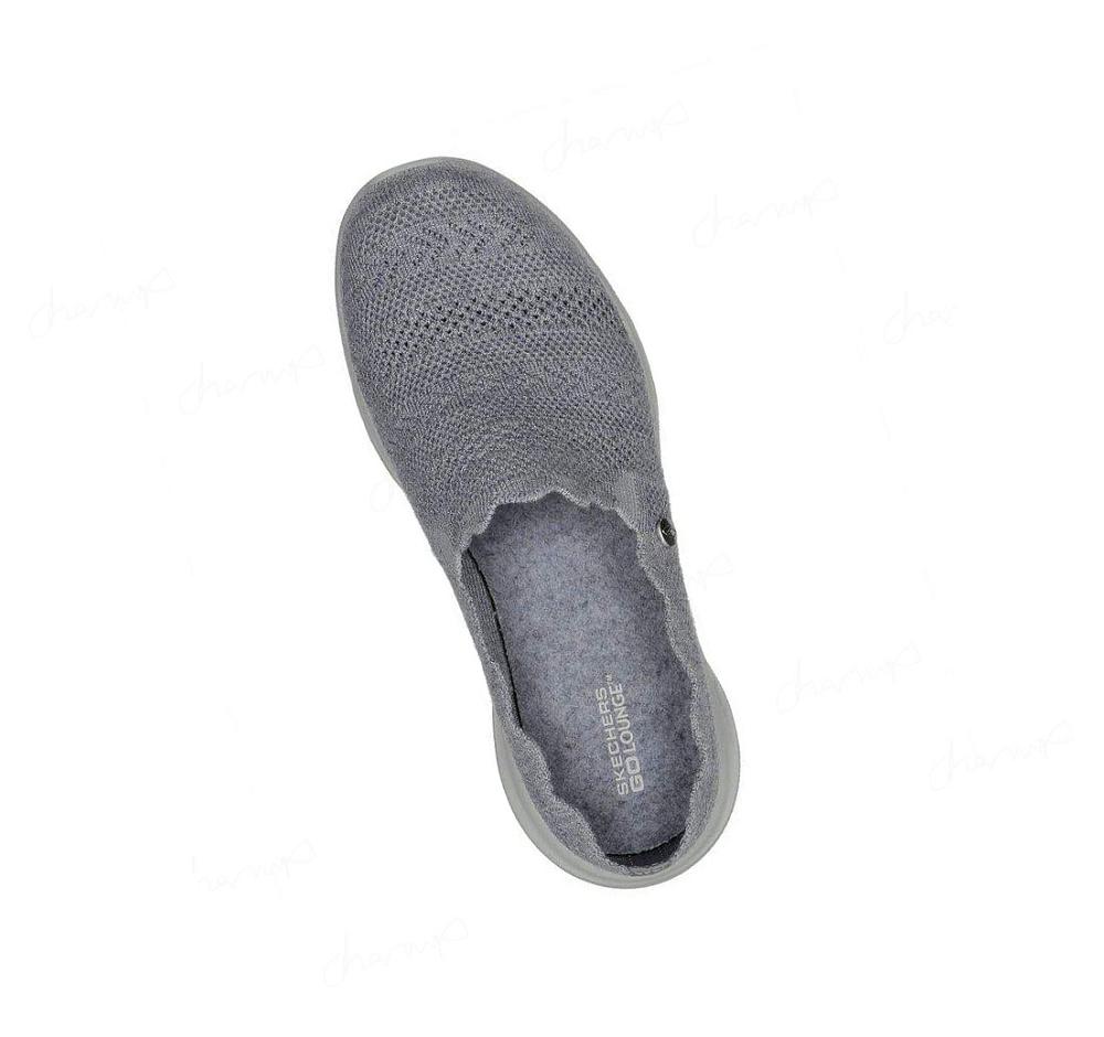 Pantuflas Skechers On-the-GO Joy - Sweet Chill Mujer Gris | 6051E_AR