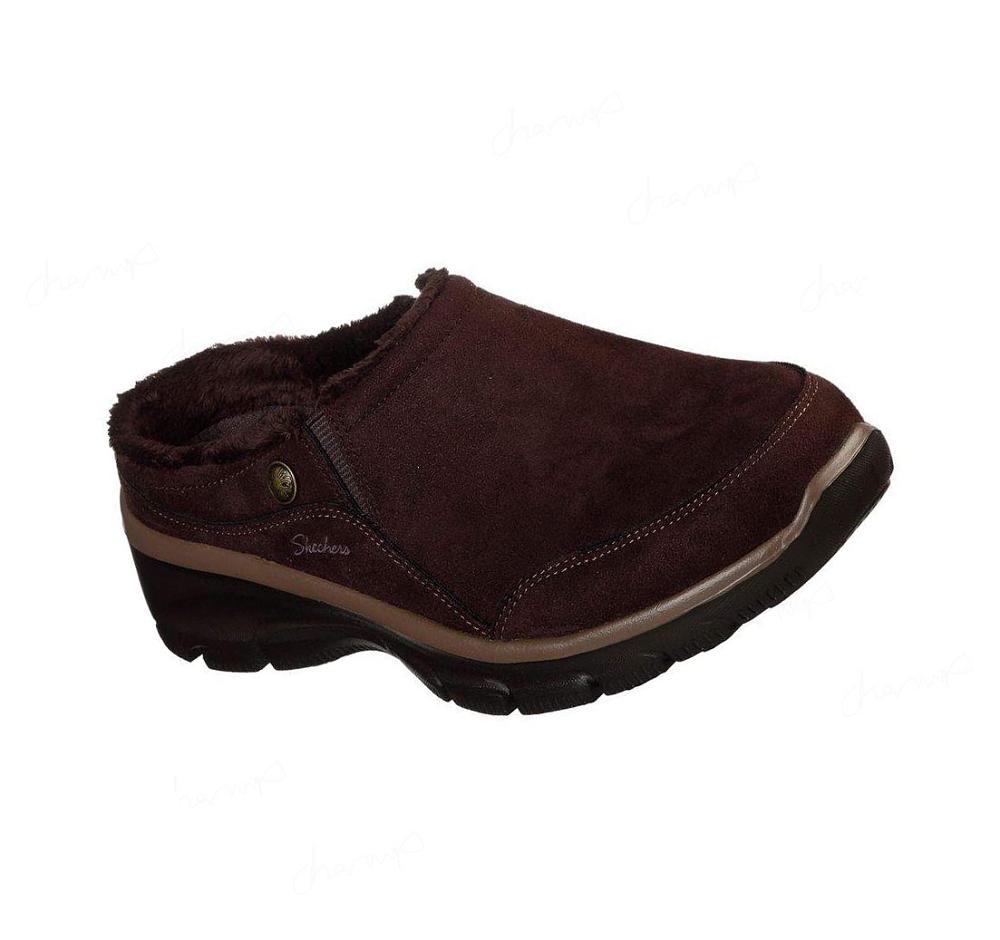 Pantuflas Skechers Relaxed Fit: Easy Going - Latte Mujer Chocolate | 606TX_AR