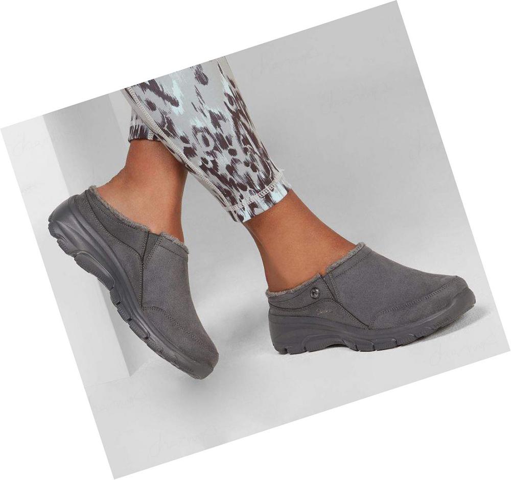 Pantuflas Skechers Relaxed Fit: Easy Going - Latte Mujer Gris | 60T65_AR