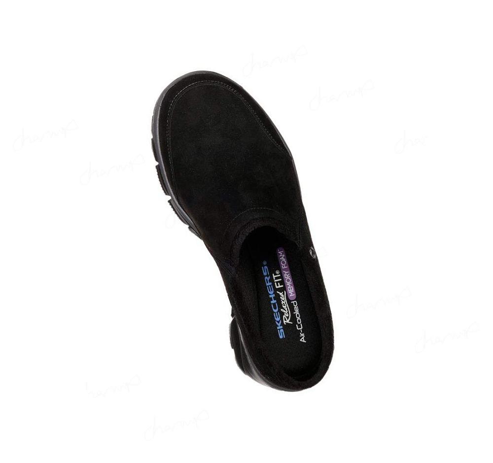 Pantuflas Skechers Relaxed Fit: Easy Going - Latte Mujer Negras | 60T8R_AR