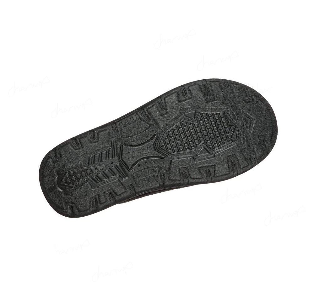 Pantuflas Skechers Relaxed Fit: Expected X - Larmen Hombre Negras | 8008A_AR