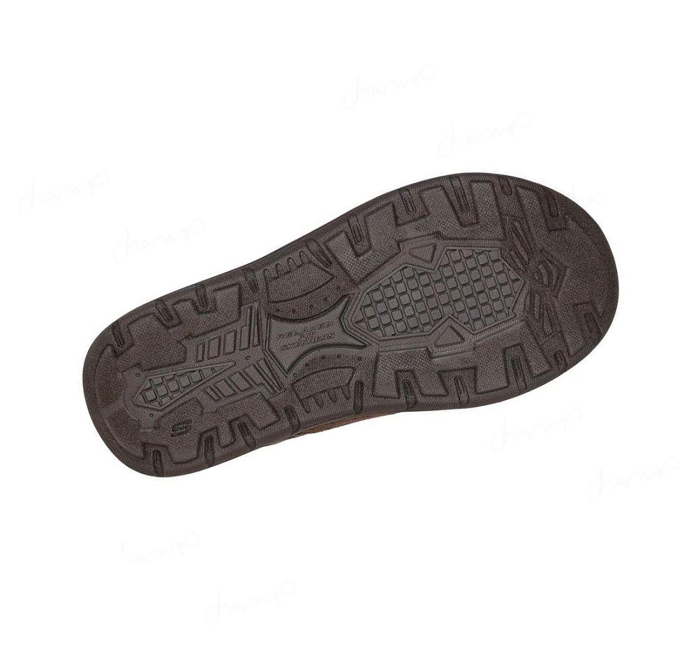 Pantuflas Skechers Relaxed Fit: Expected X - Verson Hombre Chocolate | T908W_AR