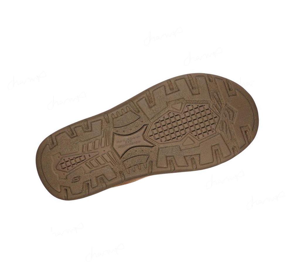 Pantuflas Skechers Relaxed Fit: Expected X - Larmen Hombre Marrones | T933P_AR