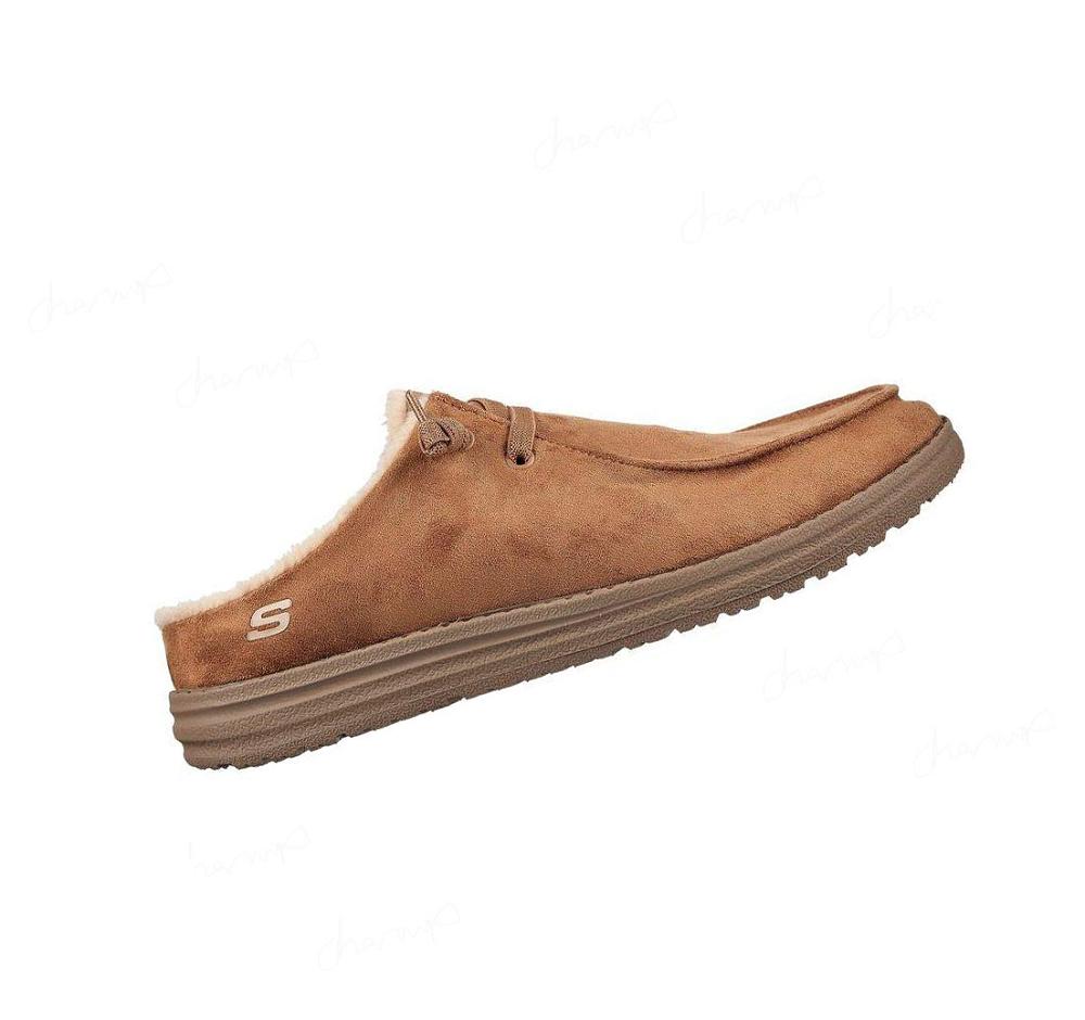 Pantuflas Skechers Relaxed Fit: Melson - Mozley Hombre Marrones | T5585_AR