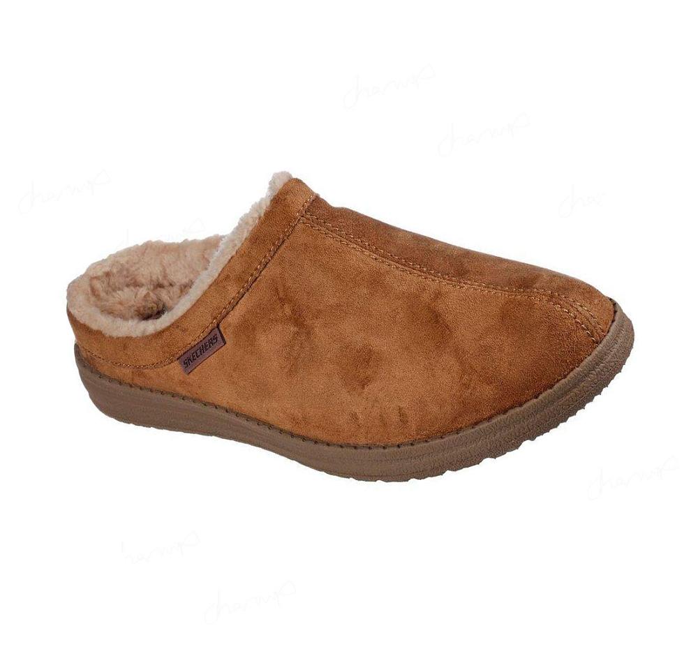 Pantuflas Skechers Relaxed Fit: Melson - Harmen Hombre Marrones | T583D_AR