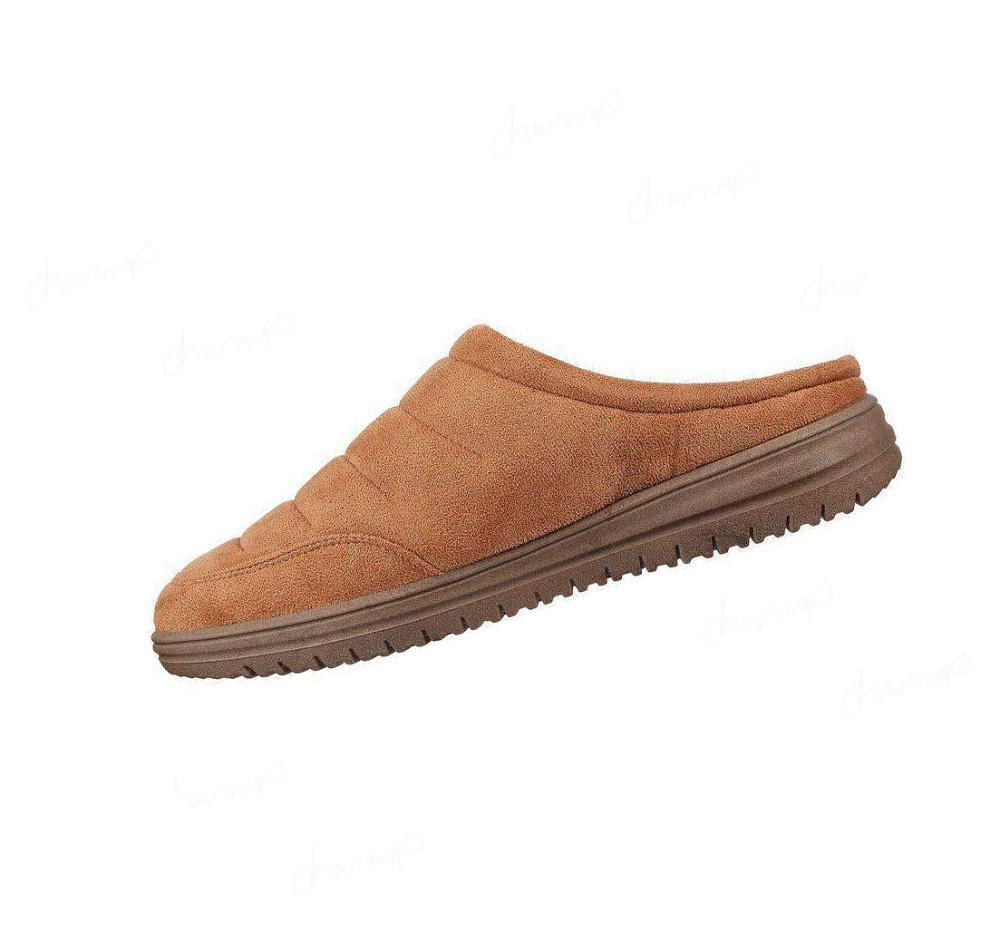 Pantuflas Skechers Relaxed Fit: Murette - Garvanza Hombre Marrones | 8033Q_AR