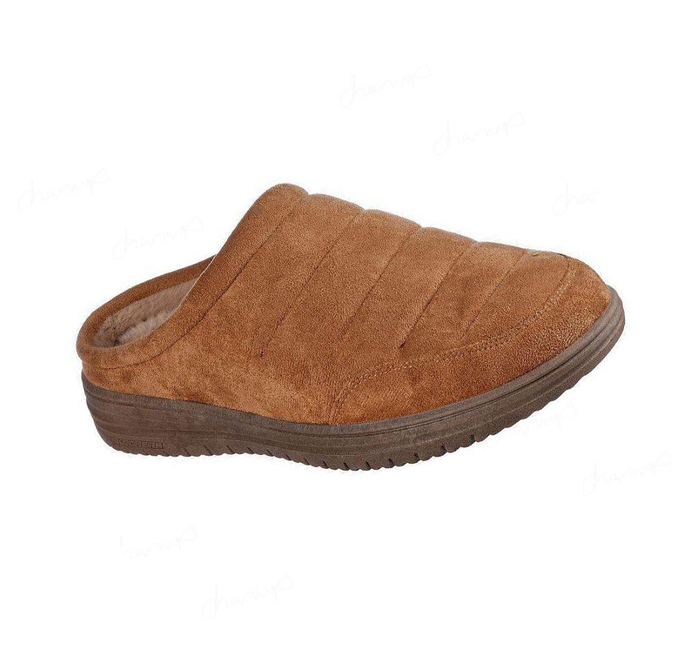 Pantuflas Skechers Relaxed Fit: Murette - Garvanza Hombre Marrones | 8033Q_AR