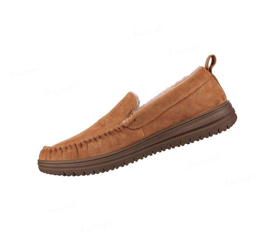 Pantuflas Skechers Relaxed Fit: Murette - Ghetti Hombre Marrones | I009G_AR