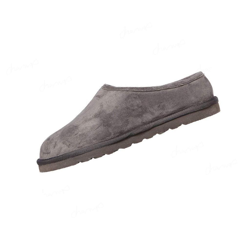 Pantuflas Skechers Relaxed Fit: Renten - Lemato Hombre Gris | TT58S_AR