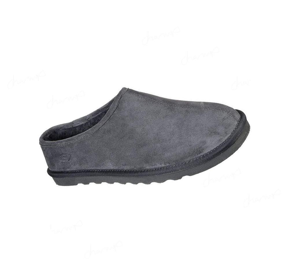 Pantuflas Skechers Relaxed Fit: Renten - Lemato Hombre Gris | TT58S_AR