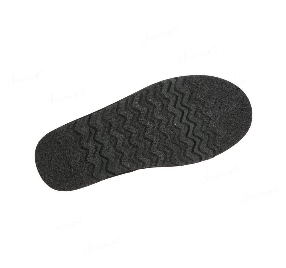 Pantuflas Skechers Relaxed Fit: Renten - Lemato Hombre Negras | TT83X_AR