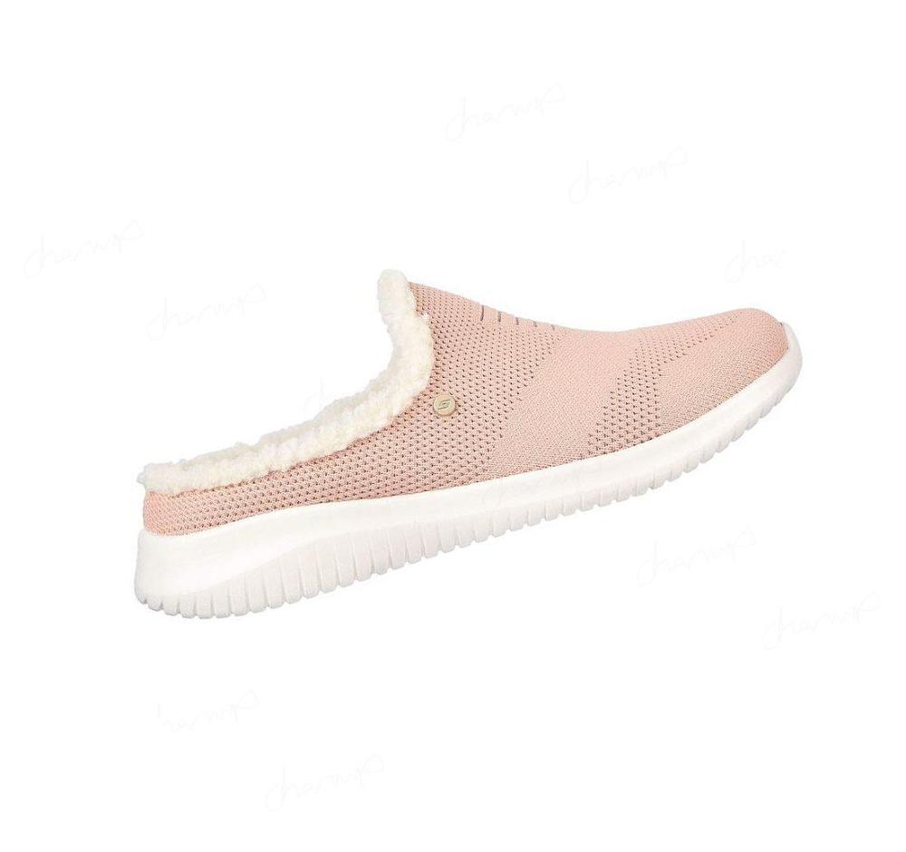 Pantuflas Skechers Ultra Flex - Perfect Plans Mujer Rosas | 586TD_AR