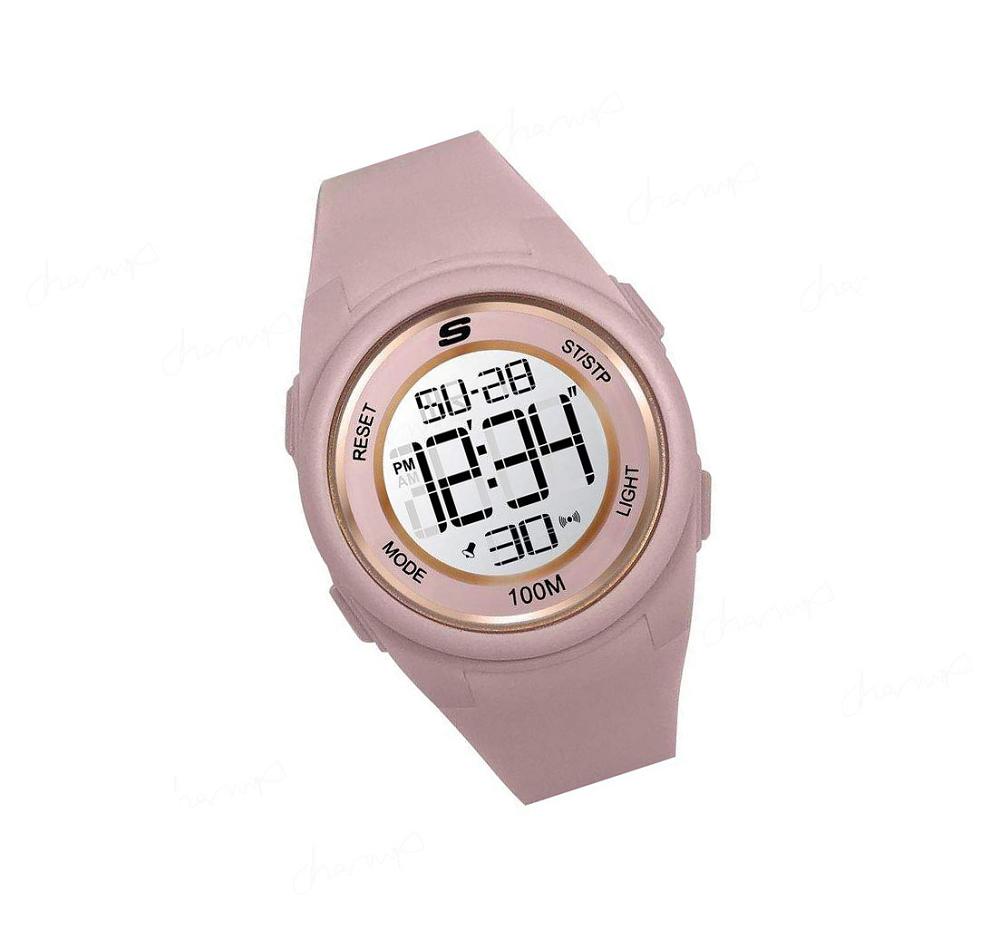 Relojes Skechers Cushion Digital Mujer Rosas | 35220_AR