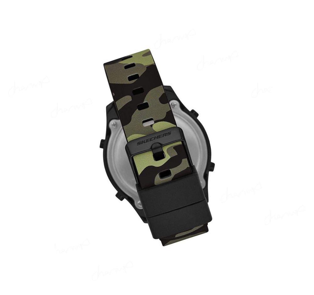 Relojes Skechers Rosencrans Digital Hombre Negras | A3000_AR