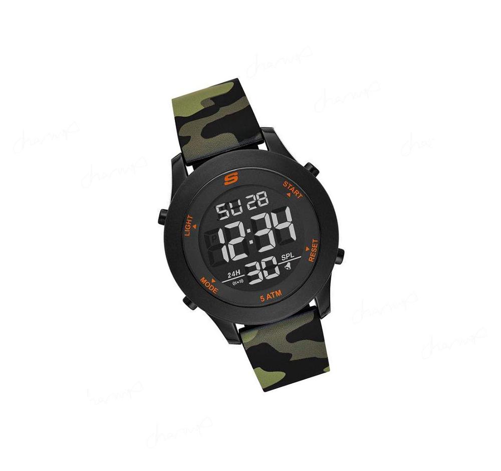 Relojes Skechers Rosencrans Digital Hombre Negras | A3000_AR