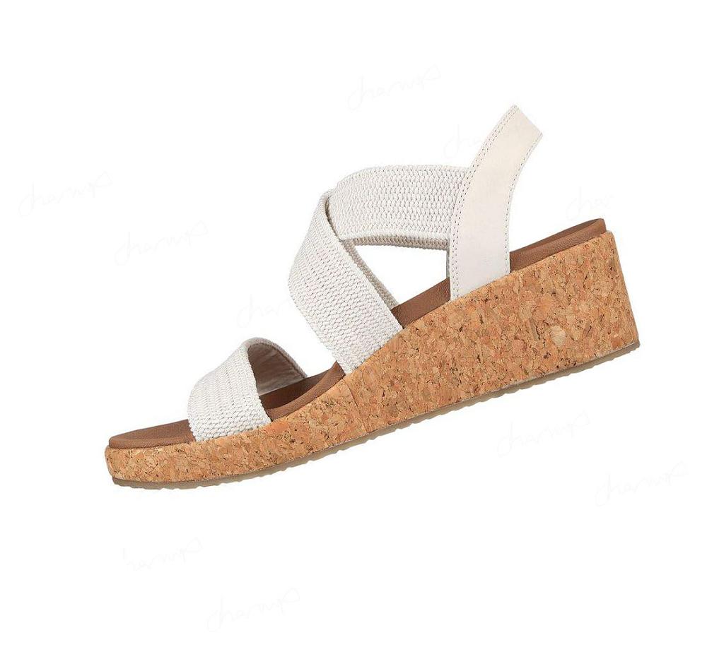 Sandalias Skechers Arch Fit Beverlee - Love Stays Mujer Blancas | 50033_AR