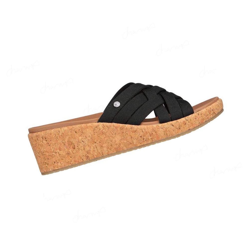 Sandalias Skechers Arch Fit Beverlee Mujer Negras | 50T8L_AR