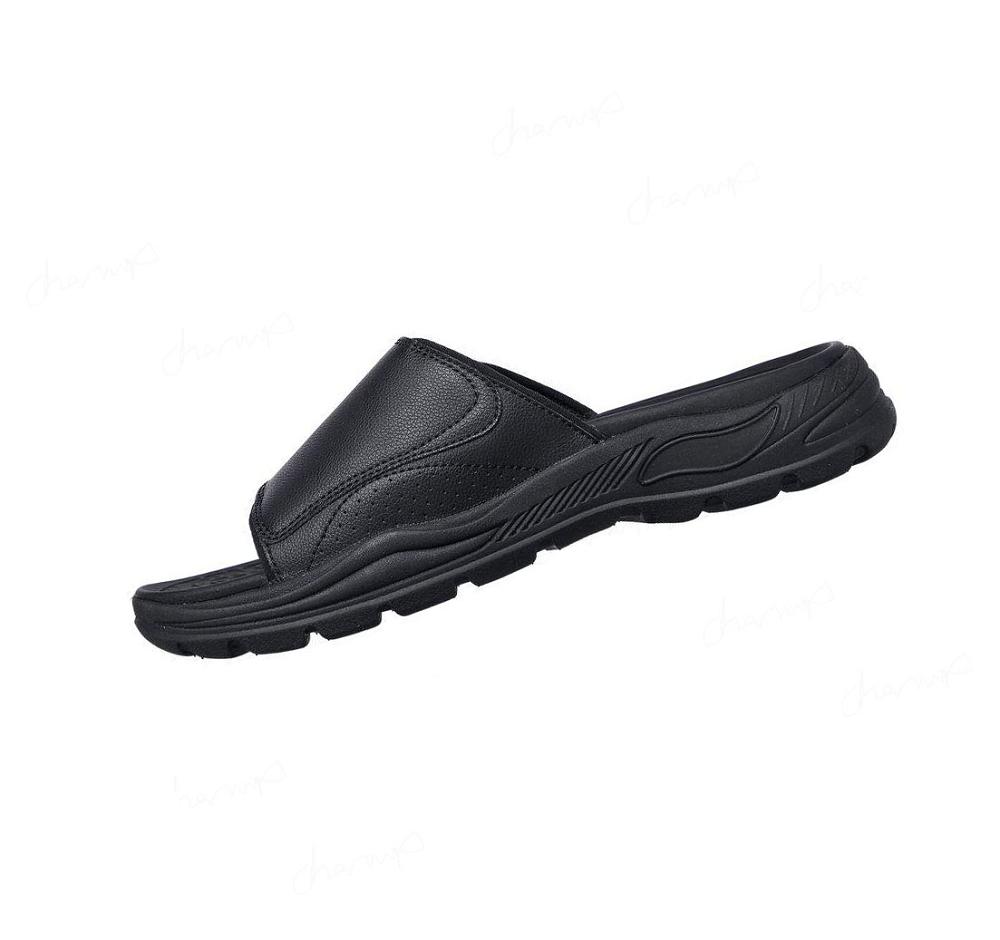 Sandalias Skechers Arch Fit Motley - Revelo Hombre Negras | 6133D_AR