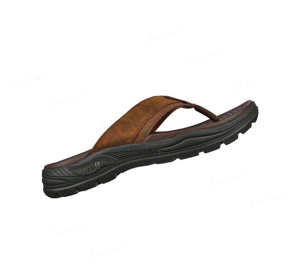 Sandalias Skechers Arch Fit Motley SD - Malico Hombre Marrones | 6208R_AR