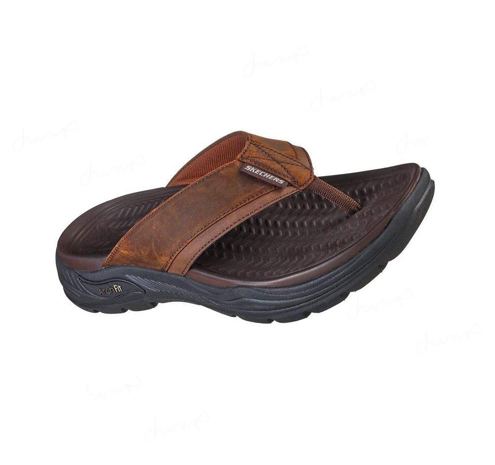 Sandalias Skechers Arch Fit Motley SD - Malico Hombre Marrones | 6208R_AR