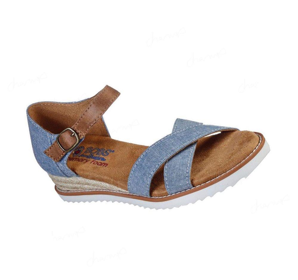 Sandalias Skechers BOBS Desert Kiss - Party Crashers Mujer Azules | 5203P_AR