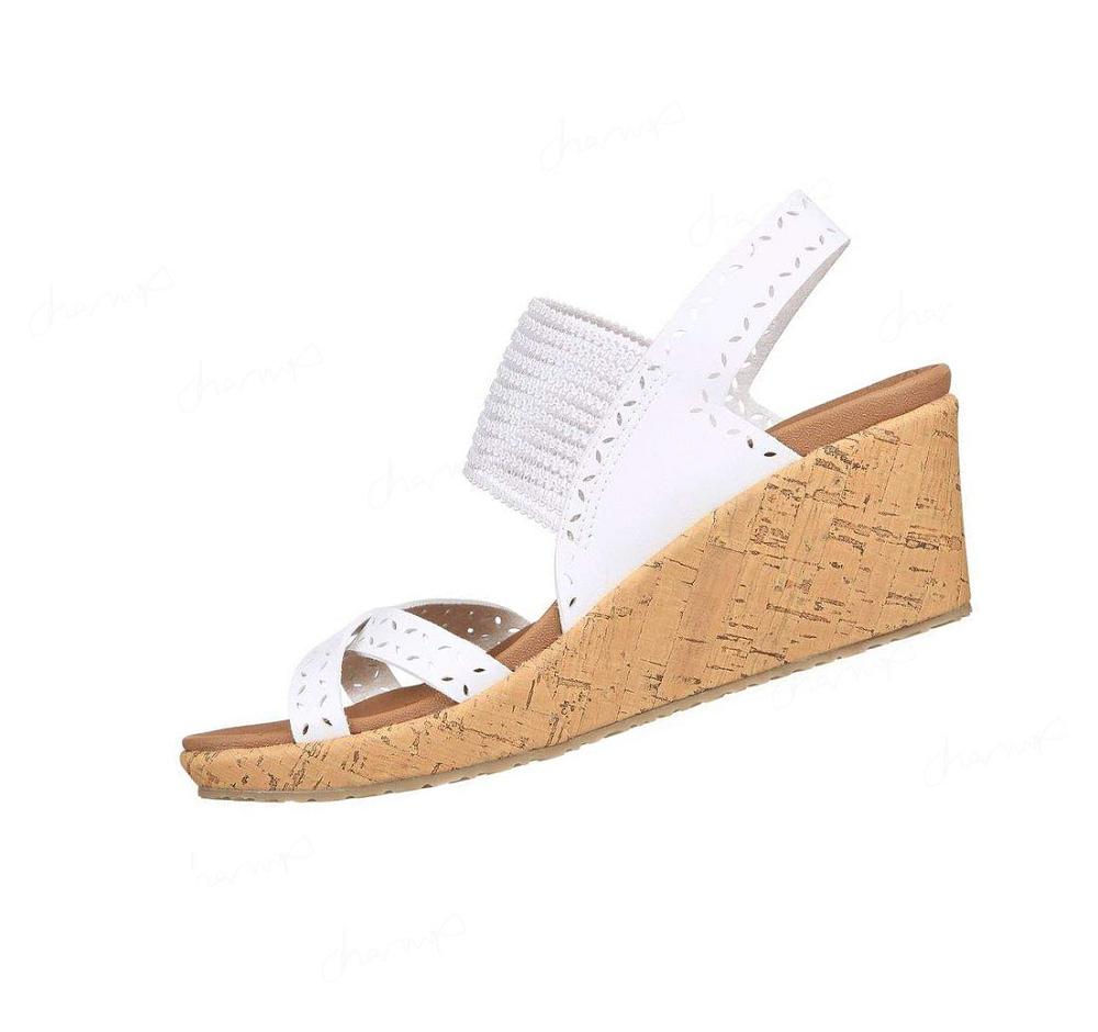 Sandalias Skechers Beverlee - Boho Glow Mujer Blancas | 5026L_AR