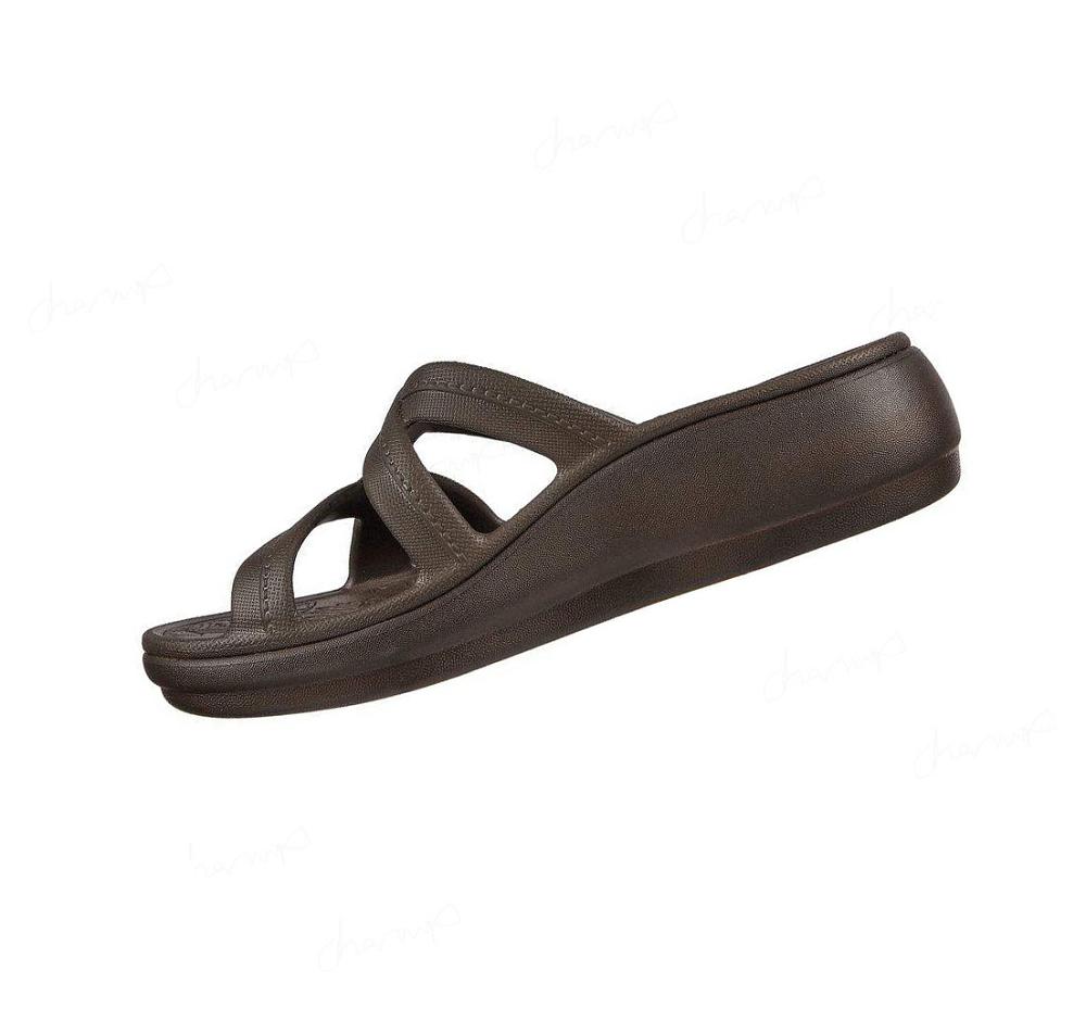 Sandalias Skechers Foamies: Arch Fit Ascend - Avenue Mujer Chocolate | A26TP_AR