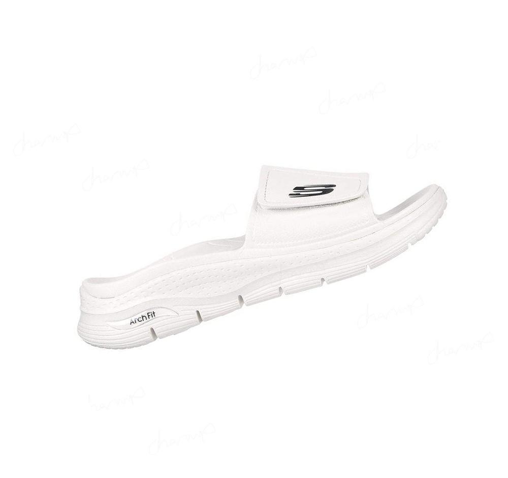 Sandalias Skechers Foamies: Arch Fit - Feelin Fresh Hombre Blancas | 6508L_AR