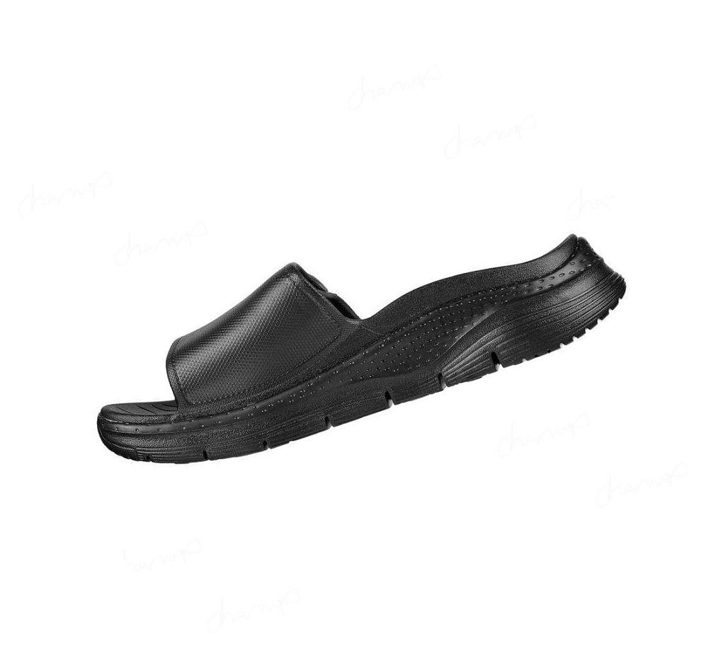 Sandalias Skechers Foamies: Arch Fit - Feelin Fresh Hombre Negras | 6A333_AR