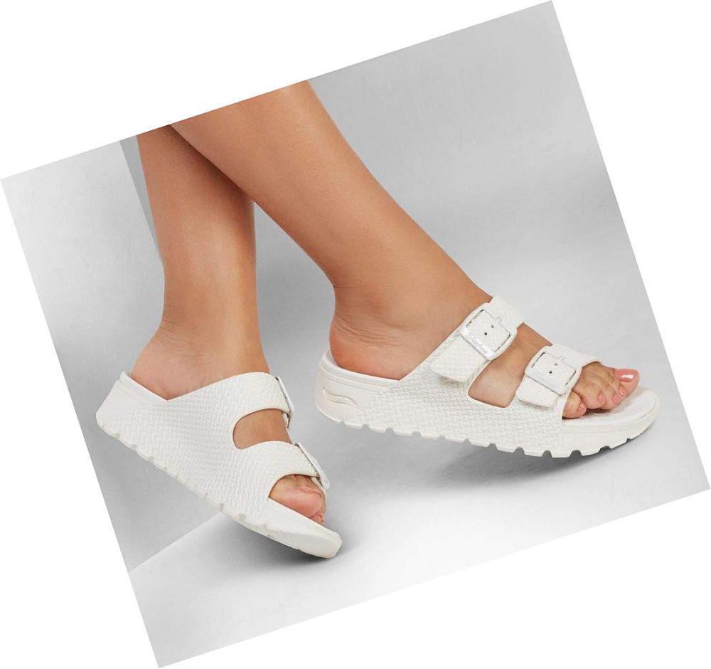 Sandalias Skechers Foamies: Arch Fit Footsteps - Hi'Ness Mujer Blancas | A155G_AR