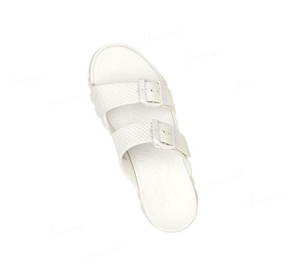 Sandalias Skechers Foamies: Arch Fit Footsteps - Hi'Ness Mujer Blancas | A155G_AR