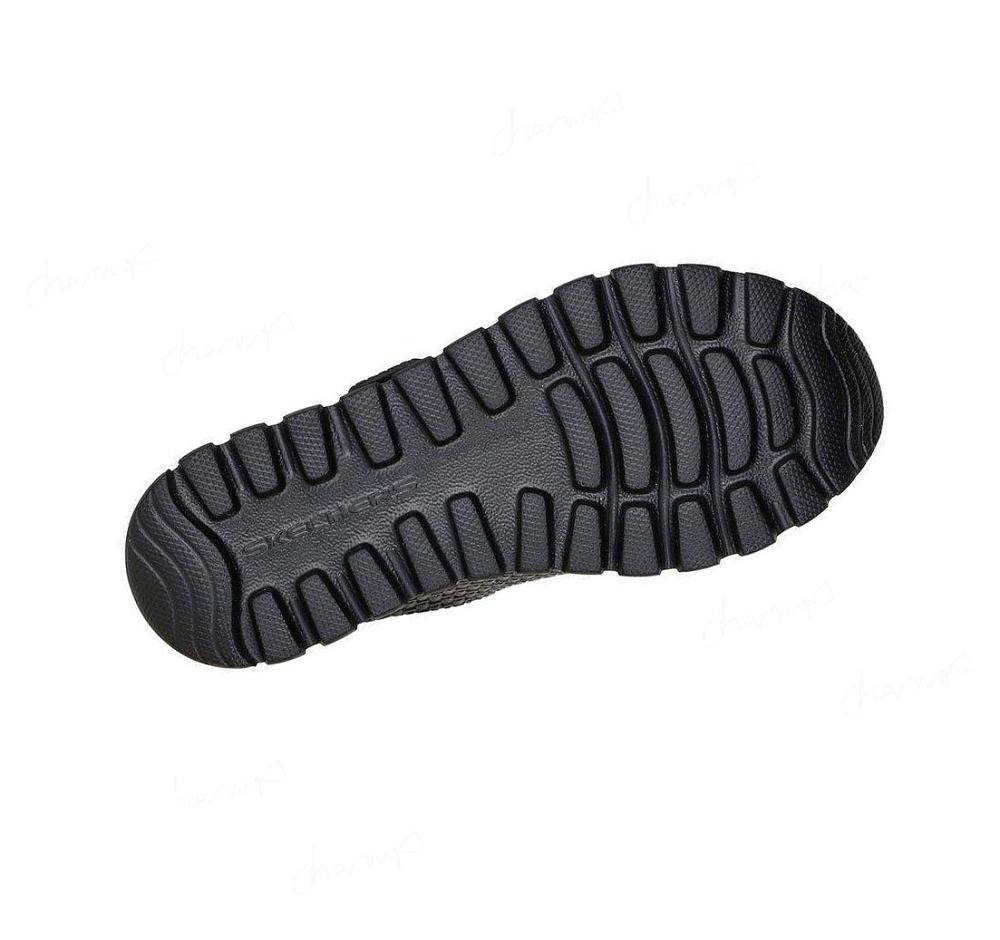 Sandalias Skechers Foamies: Arch Fit Footsteps - Hi'Ness Mujer Negras | A1T6C_AR