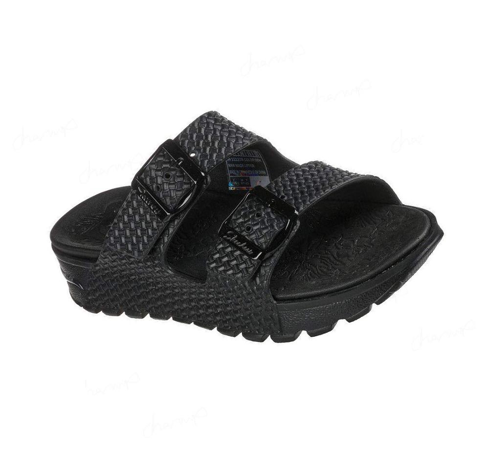 Sandalias Skechers Foamies: Arch Fit Footsteps - Hi\'Ness Mujer Negras | A1T6C_AR