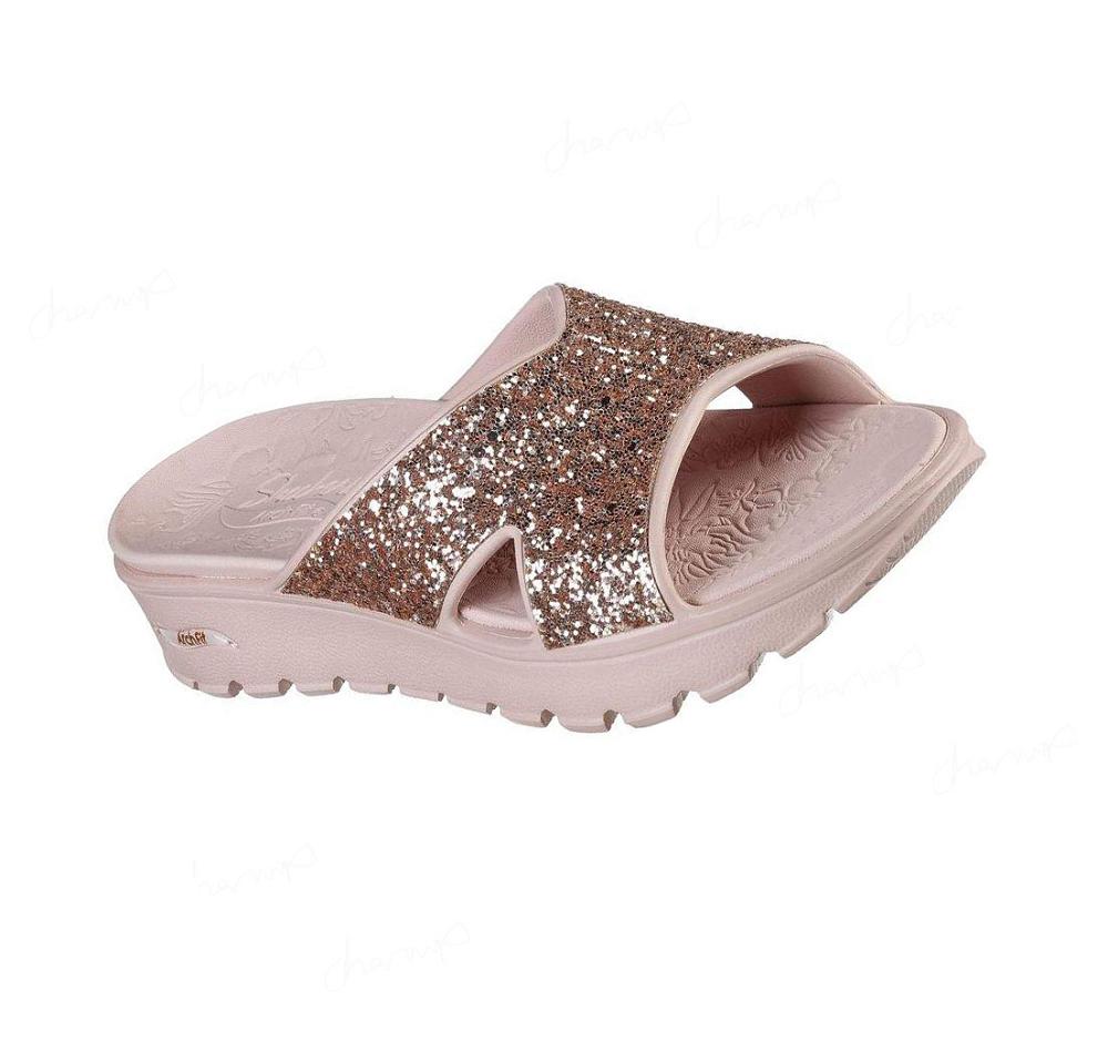 Sandalias Skechers Foamies: Arch Fit Footsteps - Dazzled Girl Mujer Rosas | A1T85_AR