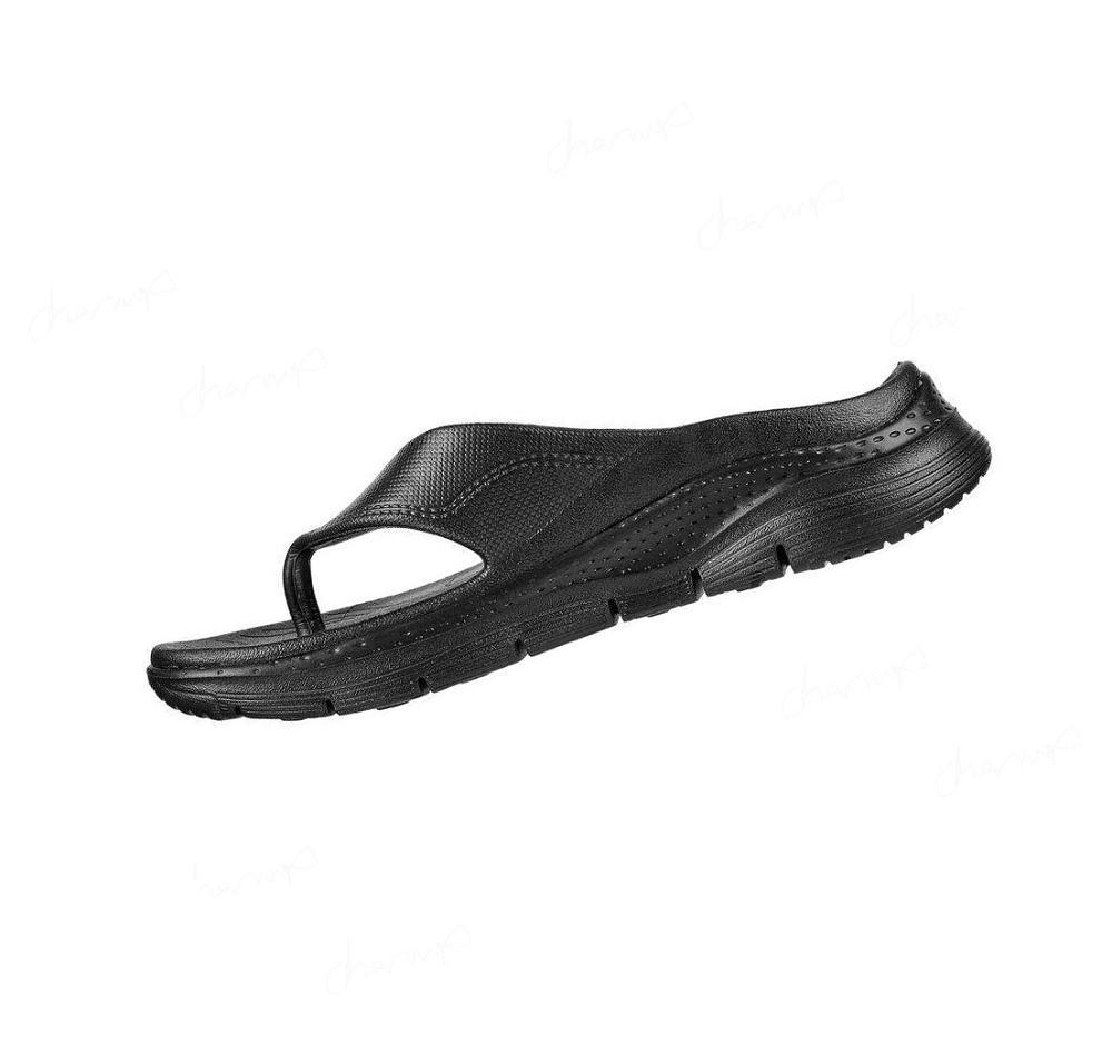 Sandalias Skechers Foamies: Arch Fit Mujer Negras | A292K_AR